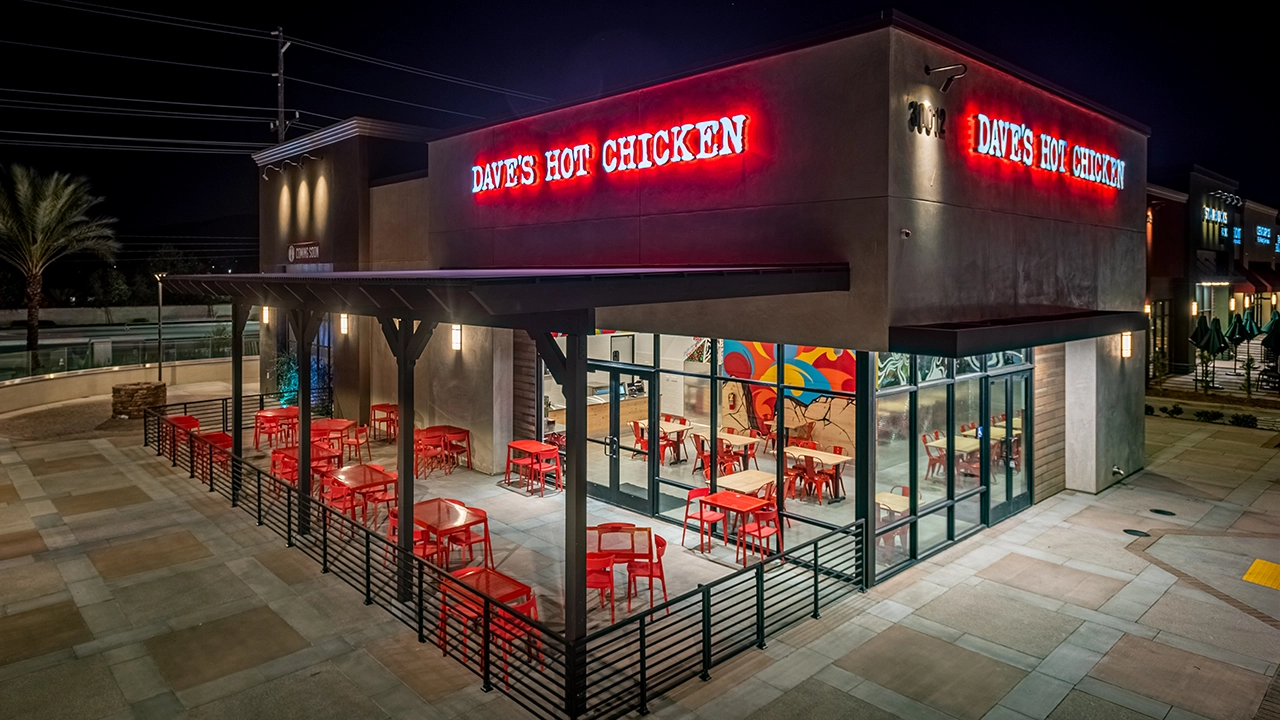 Your Dave's Hot Chicken Place in Menifee, CA (Town Center Dr.)
