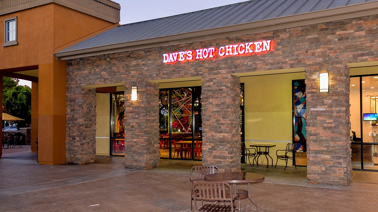 Outside Our Fried Chicken Restaurant in Sunnyvale (El Camino Real) 