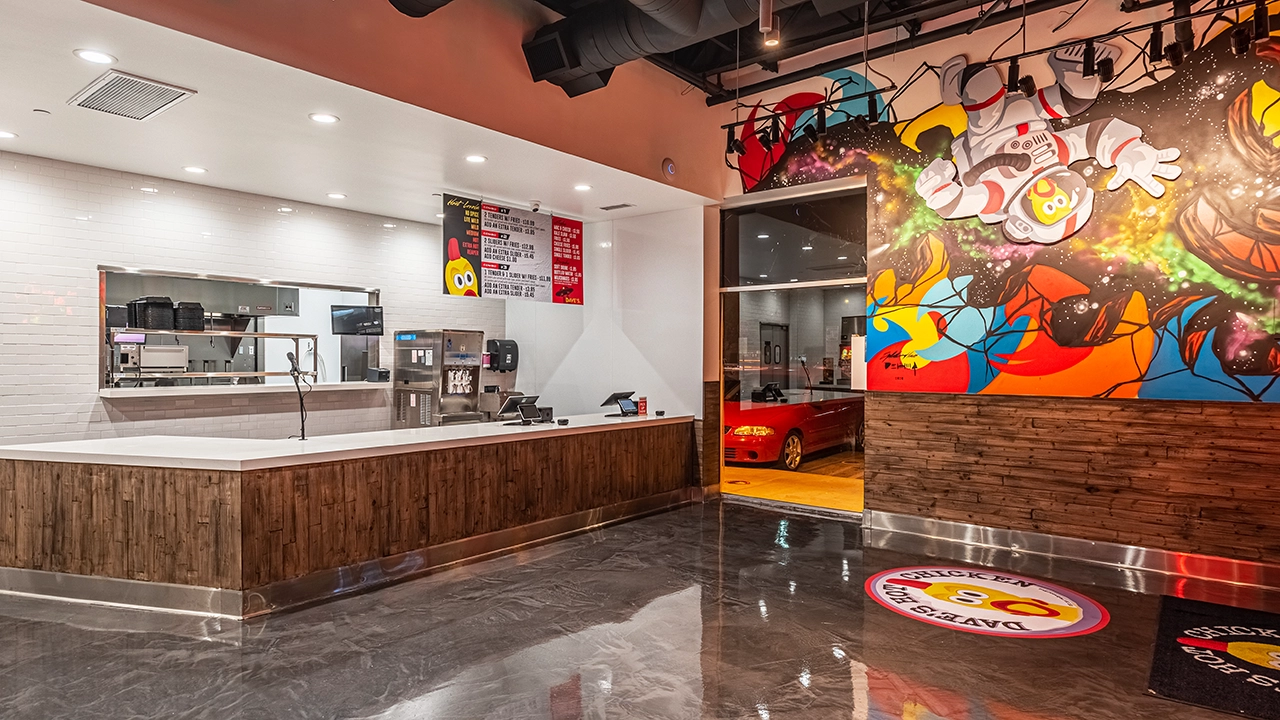 Inside Our Fried Chicken Restaurant in Culver City(Venice Blvd)