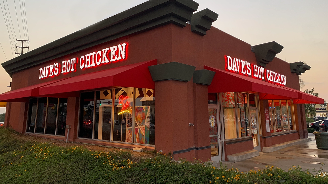 Outside Our Fried Chicken Restaurant in Ladera Heights(Centinela Ave) 