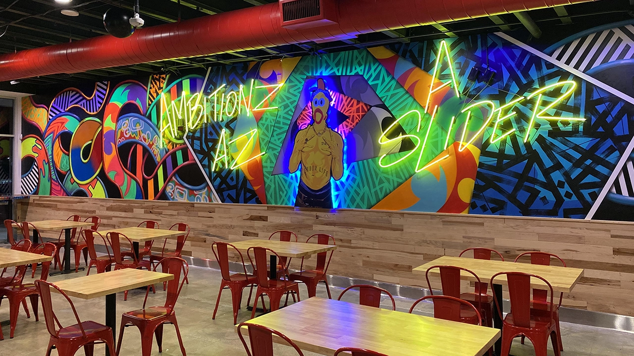 Inside Our Fried Chicken Restaurant in West Covina (Citrus St) 